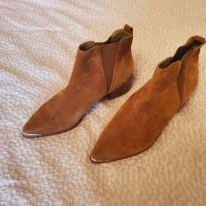 Suede Booties